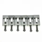 Premium Stainless Steel Guitar Bridge Roller Saddles for Fender Strat/Tele