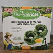Two 50-ft Flex-Able Hoses Connect To 100' NIP!