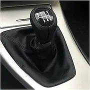 Car Knob Shift Car Gear Shift Knob 5/6 Speed for E90 E91 E92 Manual Gearbox Handle Lever Stick with Boot