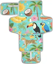 Reusable Diaper Changing Pads with Tissue Pocket Travel Changing pad for Baby for Moms, Dads