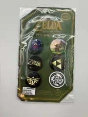 The Legend Of Zelda Collectors Edition Pin Badges Set Of 6