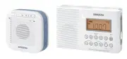 H201P Portable Waterproof Bluetooth Speaker and Portable AM/FM/Weather Alert ...