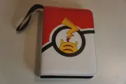 Pokemon Pikachu Card Binder Fit 400 Trading Cards with 50 Removable Sleeves