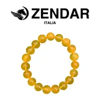 在飛比找momo購物網優惠-【ZENDAR】頂級天然波蘭琥珀珠手鍊 9-10mm 443