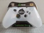 Xbox One Controller Skins 2-Pack Rubber Covers White Youse Brand New in Package