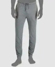 $40 Alfani Men's Gray Sleepwear Modal Lounge Quick-Dry Pajama Pants Size XL