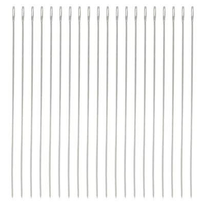 20 Pcs Beading Needle Tool Threading for Beads Hand-knitting Needles