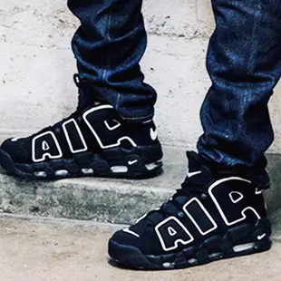 【我塑我形】NIKE Air More Uptempo 大AIR 黑白 厚底 增高 GD 414962-002