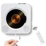 KECAG CD Portable Wall Mountable Bluetooth FM Radio USB/AUX MP3 Remote Control