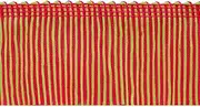 Trims by the Yard 2" Multicolor chainette Fringe Fuchsia Multi (5 Yard Cut) Trim