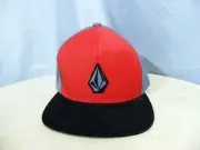 New Volcom Surf Crew Mens Sport Snapback Hat Baseball Cap Wool Blend