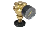 FESTO pressure regulator LR-1/4, 1782 + pressure gauge 0-16bar