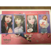 在飛比找蝦皮購物優惠-Twice what is love 小卡 刮卡 sana 