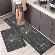 2 PCS Kitchen Mat Kitchen Rugs