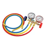 Manifold Gauge Air Condition Set Air Conditioning Tools with Hose and Hook