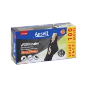 Vileda Ansell WORKmates Nitrile Disposable Gloves 100pk - Medium/Large