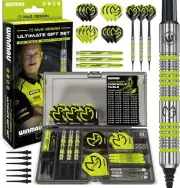 WINMAU Michael van Gerwen MvG Softip Gift Set - 50 Piece Darts Set with 4 sets o
