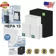 HEPA Filter Replacement for Honeywell Air Purifiers - 6 HEPA & 8 Carbon Filters