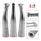 Dental LED Fiber Optic 1:5 Increasing Contra Angle Handpiece NEW
