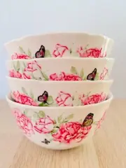 Royal Albert Miranda Kerr 4 White 15cm Bowls - Friendship Collection