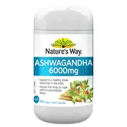 [Nature's Way] Natures Way Ashwagandha 6000mg 50 Capsules