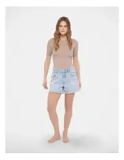 [Decjuba] Seamless Fitted Tee in Oyster