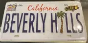 Novelty Number Plate - California - Beverly Hills