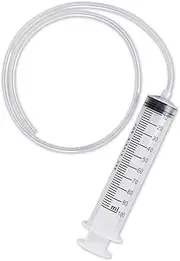 SCSpecial 100ml Large Plastic Syringe with 80cm (31.5in) Handy Plastic Tubing for Dispensing Injection