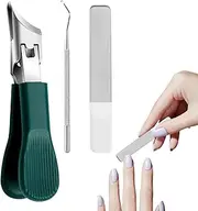 Nail Trimmer,Heavy Duty Manicure Nail Kit | Professional Personal Care Tools, Multifunctional Toenail Clip for Home Manicure, Travel Grooming