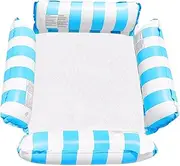 Pool Float Chair - Pool Float Lounger | Inflatable Pool Floats Adult | Swimming Pool Water Hammock | Pool Float Rafts Easy to Inflate for Outdoor Rafting Vacation Pool Swimming Pool Lake Beach