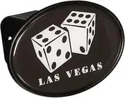 Knockout LV109 'Las Vegas Image of Dice' Hitch Cover