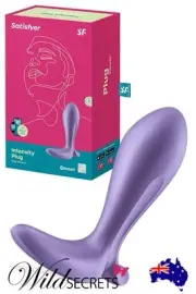 NEW Satisfyer Intensity Plug App Compatible 4.4 inch Vibrating Butt Plug