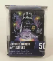 Star Wars Limited Edition Art Sleeves 50 Sleeves Standard Card Game Size dark