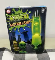 Lava® Lamp Grande [Alien] Decor, Motion Lamp For Home Deco Green Liquid, 13"