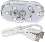 COSMEVIVI Rechargeable Touch Sensor Car Interior Ambient Lighting Lamp LED Decorative Light for Easy Visibility Suitable for Cars and Bedrooms