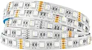 [BTF-LIGHTING] 5050 RGBW RGB+Warm Whtie(2700K-3000K) LED Strip 4 Colors in 1 5050 SMD 5 Meters 60LEDs/m Total 300LEDs IP30 Non-Waterproof Mixed Color LED Strip 300RGB LED+300 Pure Warm White LED
