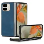 Retro Leather Case For Google Pixel 9 Pro Fold Slim Shockproof Flip Hinge Cover