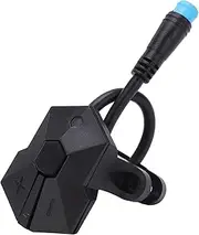 Electric Bicycle Switch Extension Cable, Waterproof PVC Material, Control Button, Replacement for Bafang P850C, Cable Monitor Displays Panel Controller Buttons