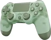 Wireless Controller for PS4, Game Controller Compatible with Playstation 4/Slim/Pro/PC, with Dual Vibration/6-axis Motion Sensor/Stereo Headset Jack/Touchpad/800mAh battery (Green)