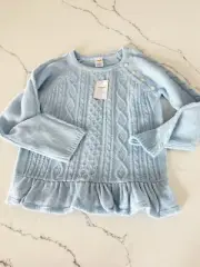 Gymbore Girls Sweater, Size 10, Baby Blue, New With Tags