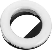 Gadpiparty Clip-on Phone Light Selfie Ring Light Rechargeable Battery for Video Recording Live Streaming and Photography
