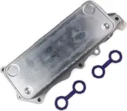 BGBLKLGPPN Engine Oil Cooler A2721880001, A642 180 01 65, A6421800165, A642 188 00 01 Compatible with Dodge Compatible with Sprinter 2500 W164 W211 ML320 GL350 Oil Cooler