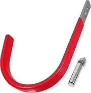 [SHINEOFI] 1 Set Heavy Duty Wall Mounted Storage Hooks Hook for Garage for Extension Ladders Garden Hoses and More for Various Tools and Equipment