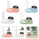 Automatic Drinking Water Dispenser Food Bowl Dog Cat Feeder Food Container