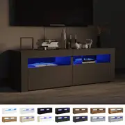 TV Cabinet Unit with LED Lights Living Room Furniture Multi Colours vidaXL