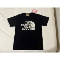 在飛比找蝦皮購物優惠-Gucci x The North Face 聯名黑白 T-