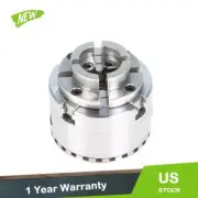 4-Jaw 2.75" Self-Centering Keyed Lathe Chuck Set With 1" x 8TPI