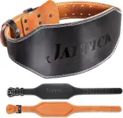 Shantu Genuine Leather Weight Lifting Belt for Men Lumbar Back Support Gym Power