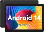 COOPERS Tablet 10 inch Android Tablets, 14 Quad Core Black