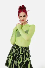 Ghostlore Mesh Top